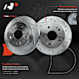 APBRS146 Rear Drilled Brake Rotors