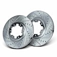 2002 Nissan Pathfinder SE 6 Cyl 3.5L - Front Brake Disc, Cross-Drilled, Vented, 3.5L 6Cyl