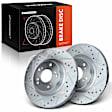 APBRS159 Front Drilled Brake Rotors