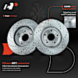 APBRS159 Front Drilled Brake Rotors
