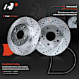 APBRS193PG Front Drilled Brake Rotors