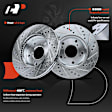 APBRS193PG Front Drilled Brake Rotors
