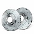APBRS220 Front Drilled Brake Rotors