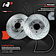 APBRS220 Front Drilled Brake Rotors
