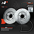 APBRS220 Front Drilled Brake Rotors
