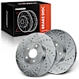 APBRS258PG Front Drilled Brake Rotors