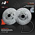 APBRS258PG Front Drilled Brake Rotors