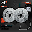 APBRS258PG Front Drilled Brake Rotors