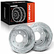 APBRS369 Rear Drilled Brake Rotors