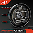 APBWC166 2 Pcs Rear Brake Wheel Cylinders