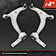 APCA0055 2-Pc Control Arm and Ball Joint Kit, Front Side with Ball Joint A-Premium APCA0205
