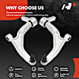 APCA0179 2x Front Lower Control Arm with Ball Joint