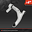 APCA0180 Front Passenger Lower Control Arm with Ball Joint