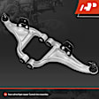 APCA0244 2x Rear Control Arm with Ball Joint
