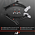 2011 Volkswagen Golf - Front, Lower Control Arm, DIESEL, 4-Door, With Cast Iron Arm Not fit the models With stamped arm, Hatchback, With ball joint(s)