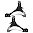 2004 Honda Civic - Front, Driver and Passenger Side, Lower Control Arm, Front Left and Right Lower, With Bushing, Without Ball Joint