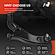 2003 Mazda Protege - Front, Driver Side, Lower Control Arm, Location: Front Left Driver Lower Side, With ball joint(s)