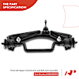APCA0418 Front Left Upper Control Arm & Ball Joint
