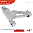 APCA0480 Front Right Lower Control Arm with Ball Joint