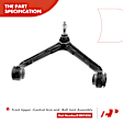 APCA0549 8x Front Control Arm with Ball Joint Tie Rod End