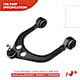 APCA0571 8x Front Control Arm with Ball Joint Sway Bar Tie Rod End