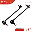 APCA0584 10x Front & Rear Stabilizer Bar Link & Ball Joint Tie Rod End