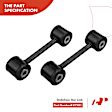 APCA0584 10x Front & Rear Stabilizer Bar Link & Ball Joint Tie Rod End