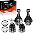 APCA0594 4x Front Lower & Upper Ball Joint