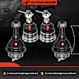 APCA0594 4x Front Lower & Upper Ball Joint