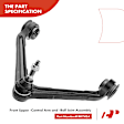 APCA0608 4x Front Lower & Upper Control Arm with Ball Joint