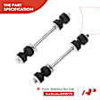 APCA0627 10x Front Control Arm Ball Joint Sway Bar Tie Rod Kit