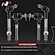 APCA0660 4x Front Inner & Outer Tie Rod Ends