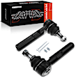 APCA0676 2x Front Outer Steering Tie Rod End