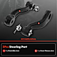 APCA0678 2x Front Steering Pitman Arm & Idler Arm