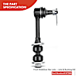 APCA0728 4x Front Stabilizer Bar Link Tie Rod End