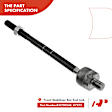 APCA0741 8x Front Sway Bar Link Tie Rod End with Ball Joint