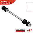 APCA0741 8x Front Sway Bar Link Tie Rod End with Ball Joint