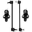 APCA0782 4x Front Sway Bar Links and Ball Joints