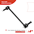 APCA0783 6x Front Inner & Outer Tie Rod Ends & Sway Bar End Links