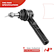 APCA0783 6x Front Inner & Outer Tie Rod Ends & Sway Bar End Links
