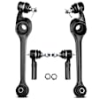 APCA0793 4x Front Control Arm with Ball Joint Outer Tie Rod End