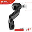 APCA0794 6x Idler & Pitman Control Arm with Ball Joint