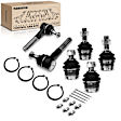 APCA0812 6x Front Ball Joint & Outer Tie Rod Ends