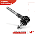 APCA0818 7x Inner & Outer Tie Rod End & Front Lower Ball Joint