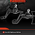APCA0821 2x Front Lower Ball Joints Assembly