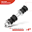 APCA0855 6x Front Stabilizer Bar End Link with Ball Joint Tie Rod End