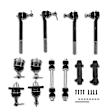 APCA0870 12x Front Bar Link Kit & Tie Rod End with Ball Joint