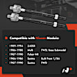 APCA0888 4x Inner & Outer Tie Rod End