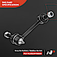 APCA0904 12x Front & Rear Control Arm & Bar Link & Tie Rod End & Ball Joint