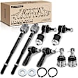 APCA0928 8x Front Sway Bar Links Tie Rod End Ball Joint Kit